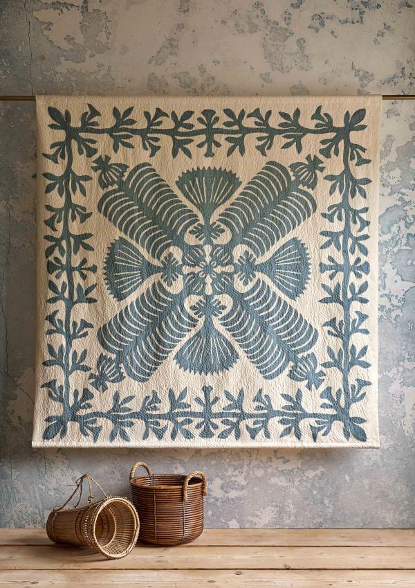 HAWAIIAN QUILT Bluebird